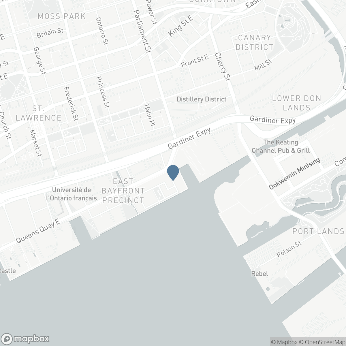1322 - 155 MERCHANTS' WHARF, Toronto, Ontario M5A 0Y4